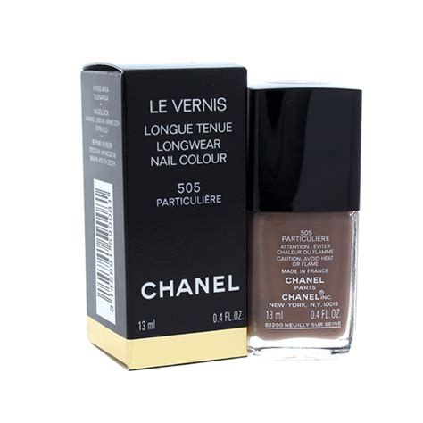 chanel le vernis 505 particulière|Chanel le vernis longwear 105.